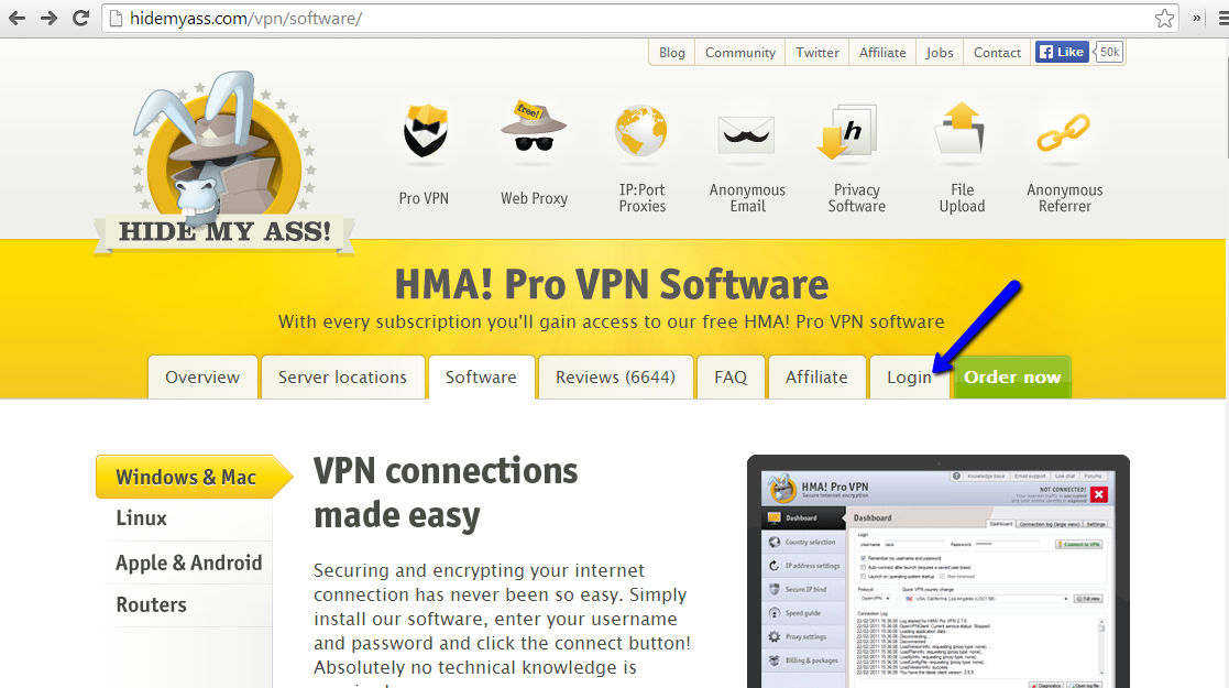 How to download and install HMA VPN software (Hide My Ass vpn pro software) my tutorial