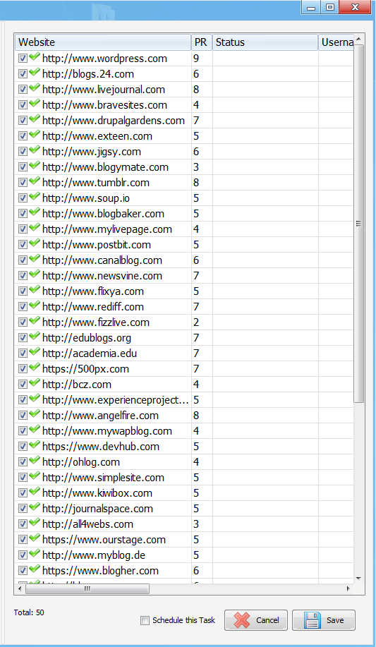 Money Robot Link Building Tool